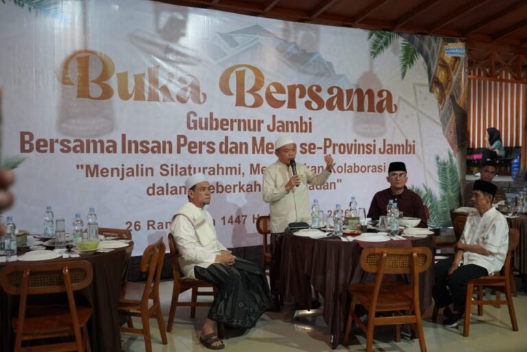 Gubernur Al Haris Minta Kolaborasi Pemprov dengan Insan Pers Ditingkatkan dalam Membangun Jambi
